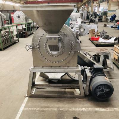 山东低温不锈钢花椒粉碎机小型香料粉碎机香料粉末机不锈钢食物粉碎机