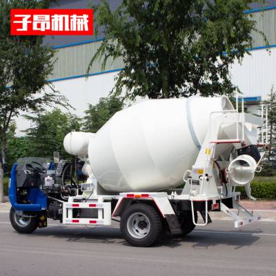 小型混凝土搅拌车3方-山东子昂工程机械厂家-搅拌车