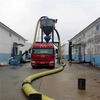 上海水泥船卸灰气力输送机 自吸式水泥吸料泵