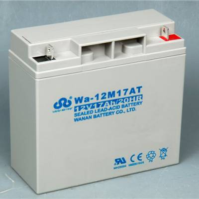 Wa-12M17AT万安蓄电池12V17AH/20HR医疗设备 EPS电源