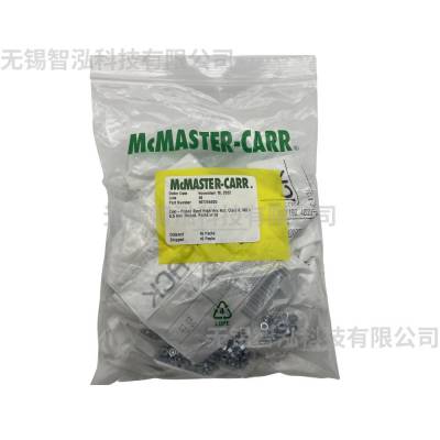 麦克马斯特McMaster-Carr90725A020 镀锌钢高六角螺母6级， M3 x 0.5毫米