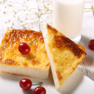 朋宗速冻乳酪面包片半成品 速冻食品批发 44片/件