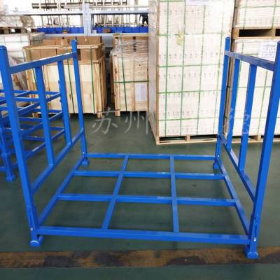 欧亚德定制方管焊接结构堆垛架 可折叠式车间物料运输架