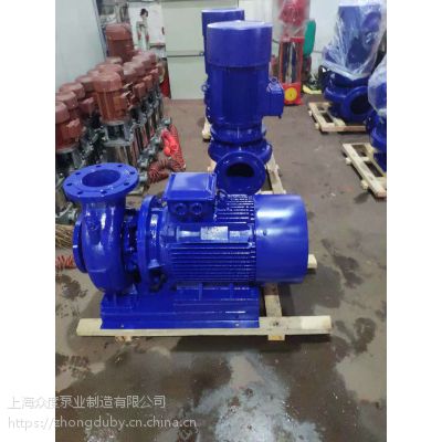 热水循环水泵 SLW50-100A 11M3/H扬程:10M 0.75KW 东莞常平众度泵业