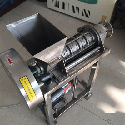 大型螺杆挤压榨汁机 水果蔬菜榨汁机 2吨菠萝压汁机 ***