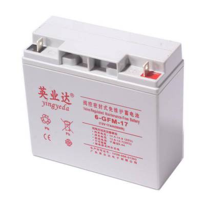 12V17AH直流屏UPS电池英业达蓄电池6-GFM-17