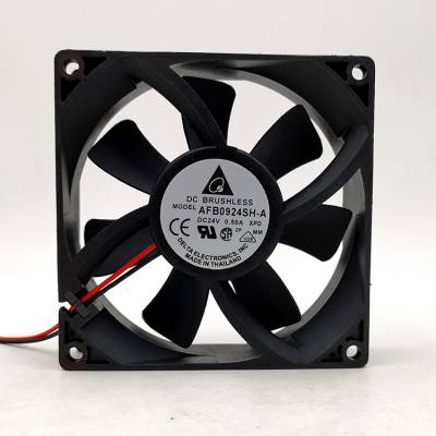 AFB0924SH 9厘米 24V0.50A 9225变频器75kw散热风扇 Delta/台达