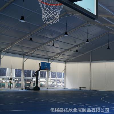 球场棚子搭建式建筑体育棚内部空间大可扩展