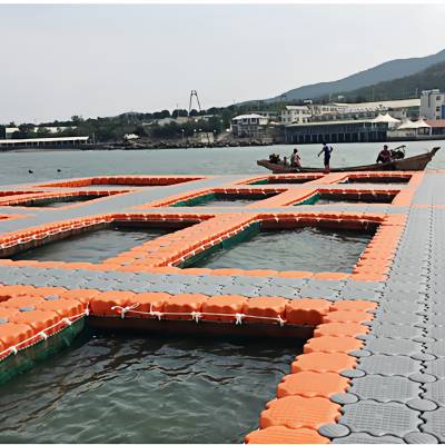 海上浮动码头水上乐园浮桥水上钓鱼平台游艇龙舟码头泊位