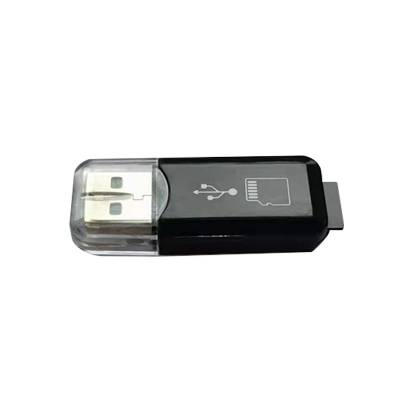 高速USB2.0读卡器 迷你小巧简约手机TF内存卡 便携读卡器低价热卖