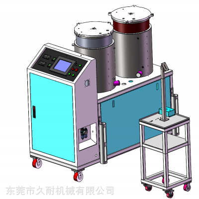 久耐机械定制复合材料双组份聚氨酯拉挤工艺注胶机