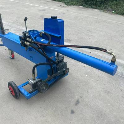 液压劈木机 树根破木机 电动木材劈柴机 树墩劈材机