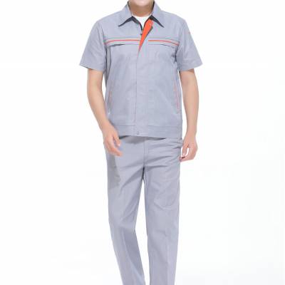 透气舒适珠海汽修工作服车间工作服