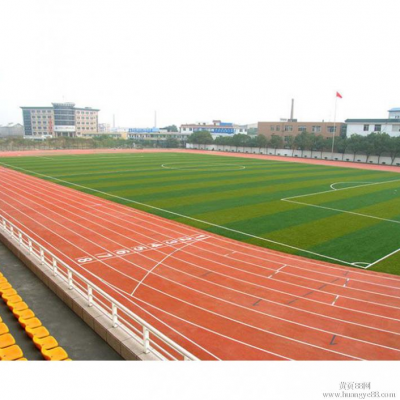小区健身步道 公园运动跑道 预制型跑道施工