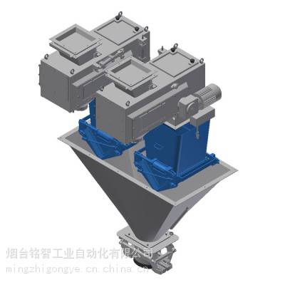 铭智包装机 粉类颗粒水泥树脂PET饲料自动装袋机 操作简单