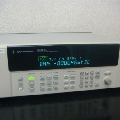 Agilent 34980A 多功能开关/测量单元、数据采集单元、租赁出售34980A