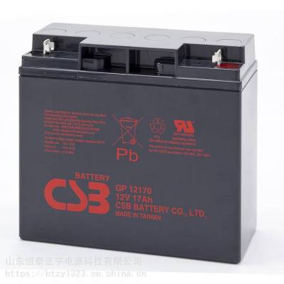CSB蓄电池GP12170 阀控式铅酸电池12V17AH直流屏电源柜用