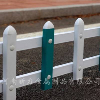 花坛PVC护栏 塑钢草坪护栏 园林绿化带隔离栅栏 新力护栏厂