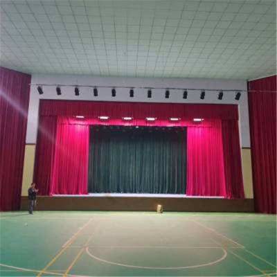 吉林厂家供应戏曲舞台幕布长春天鹅绒戏曲电动舞台幕布细心设计