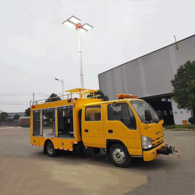 多功能移动照明车：自带照明装置 应急抢险设备 防汛排水泵