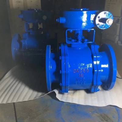 Q341PO-16P 法兰连接浮动式球阀DN125 不锈钢涡轮衬氟法兰球阀 Q341PO 衬氟球阀 不锈钢球阀