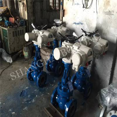 多回转电动闸阀 Z941Y-64I 电动供热法兰闸阀 电动硬密封闸阀