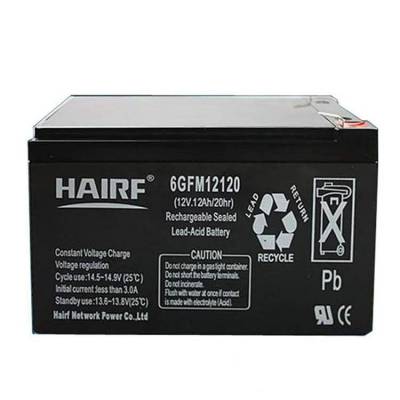 HAIRF蓄电池6GFM12120 12V12Ah/20hr消防系统 应急照明