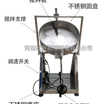 实验室小型不锈钢圆盘造粒机 产生厂家欧熙机械