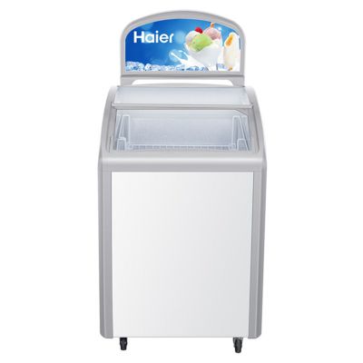 Haier/海尔商用卧式展示柜 SD-162DL单温冷冻柜 雪糕冰激淋冷柜