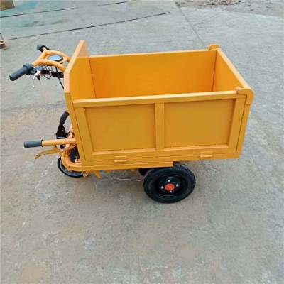 工地拉砖电动车鑫鼎机械工地电动拉砖平板电动车