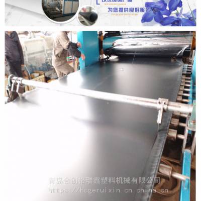 青岛合创格瑞鑫PE板材设备PE型材生产线异形板材设备