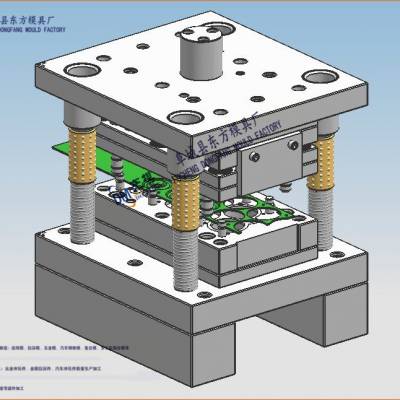 工业用脚轮冲压模具脚轮支架模具轻型脚轮冲压模具制造