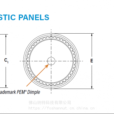 PEM螺母_ SFK型SpotFast®自扣紧螺母_ SFK-5-1.0-ZI