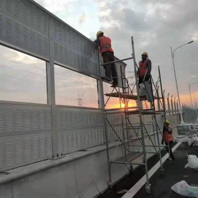 高速公路声屏障隔音墙桥梁隔音屏障小区降噪