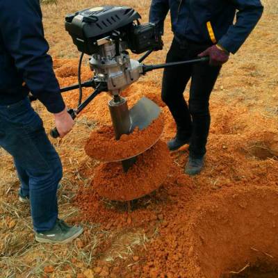 新型手提式挖坑机,手提式挖坑机植树造林专用工具