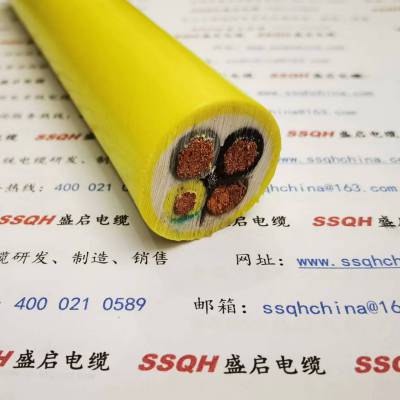 盛启SSQH642 抗拉 耐磨 柔性 耐油 垃圾吊车专用电缆