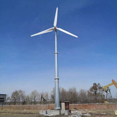 红河州 10千瓦离网风力发电机 草原安装