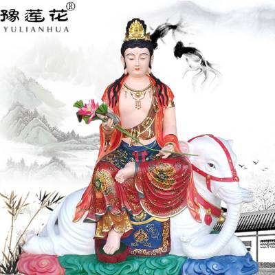 四大菩萨佛像 佛教寺院八大金刚塑像 树脂十八罗汉佛像生产