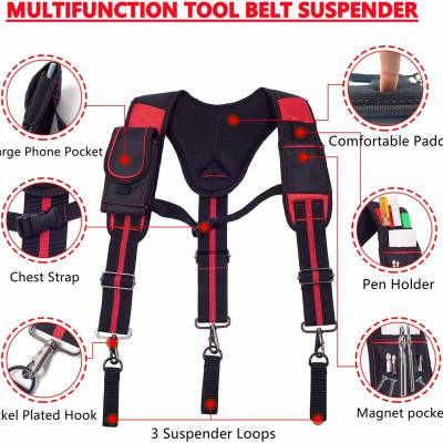 上海工具包吊带加厚牛津布肩背带 定制组合收纳腰包工具肩带
