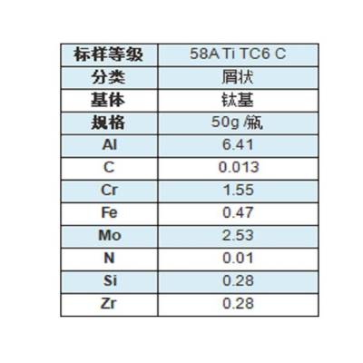 ѧм״ѱ/ѱ׼Ʒ50g/ƿ ͺ:58ATiTC5C ţM346113