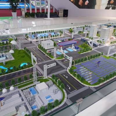 新能源综合科普新能源模型 多品类能源对比演示