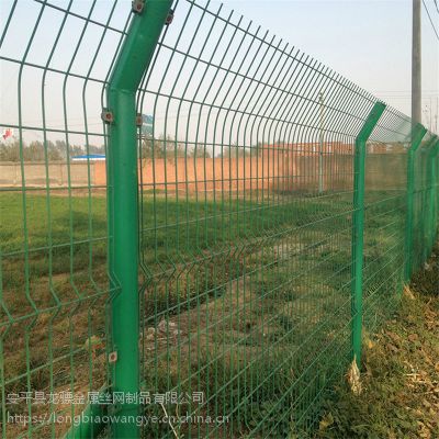 钢丝网隔离栅 广东珠海工厂隔离网 三角折弯护栏网