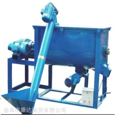 吉林 卧式饲料搅拌机 螺旋混料搅拌机 养殖场草粉杂粮拌料机厂家