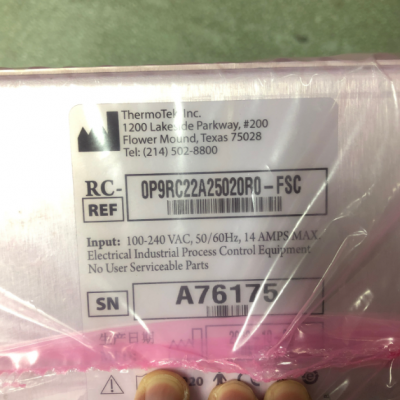 Ӧ Thermotek ˮ RC22A250-20R0-FSC