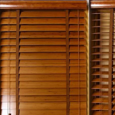 厂家定制 别墅木百叶帘 办公室 家居温馨复古