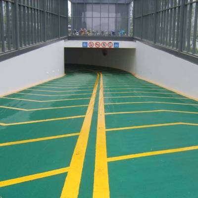 无振动防滑坡道地坪 停车场汽车坡道地坪 环氧地坪厂家