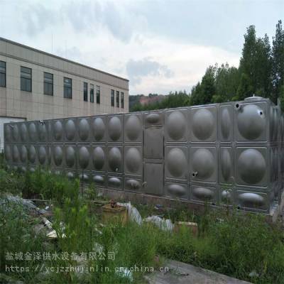 金泽供水 焊接式不锈钢消防水池泵房 智慧型箱泵一体化增压设备
