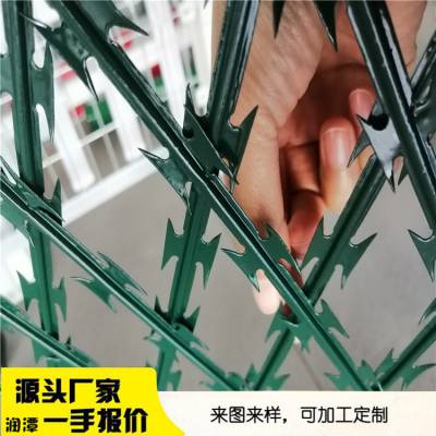 广东汕头铁丝网围栏 围墙倒刺网