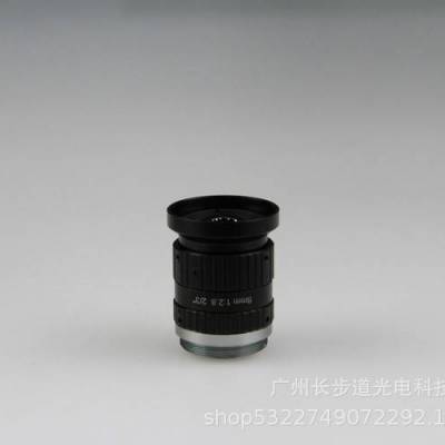 长步道工业镜头8mm 2/3” 10MP FA镜头 FA0810A适配千万像素工业相机