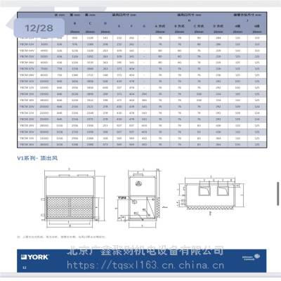 约克模块机零下15度《约克模块机单冷型》约克模块机低温式